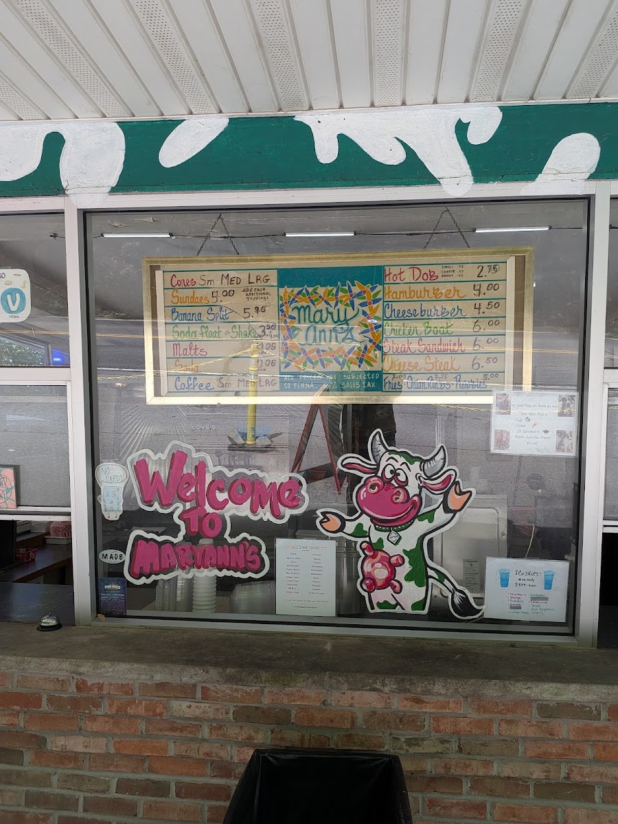Maryann's Dairy Bar Photo Menu 5