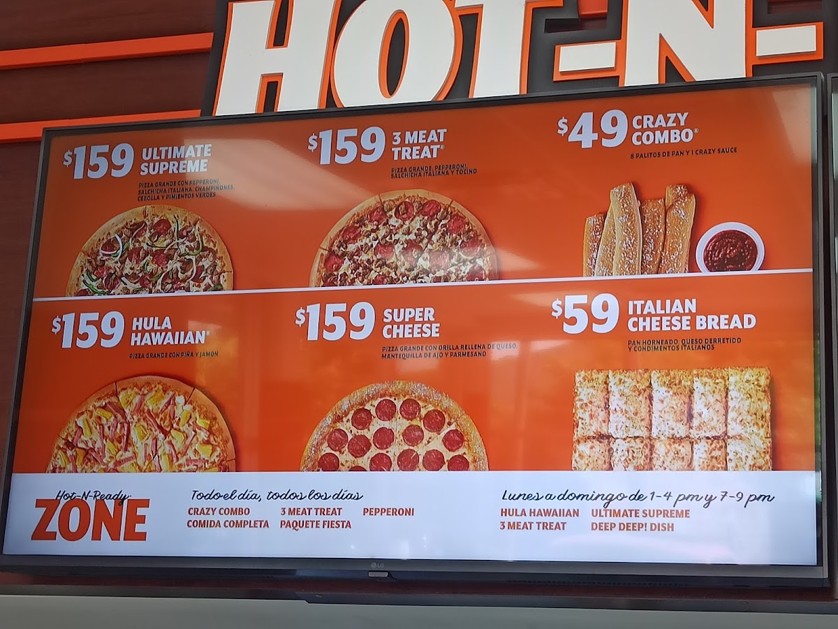 Little Caesars-San Andrés Tuxtla Photo Menu 1