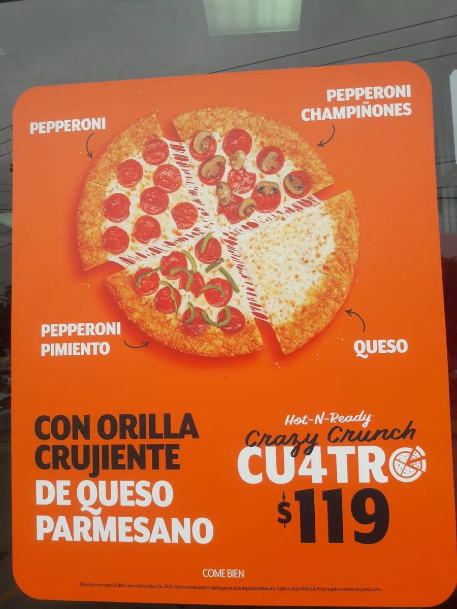 Little Caesars-San Andrés Tuxtla Photo Menu 2