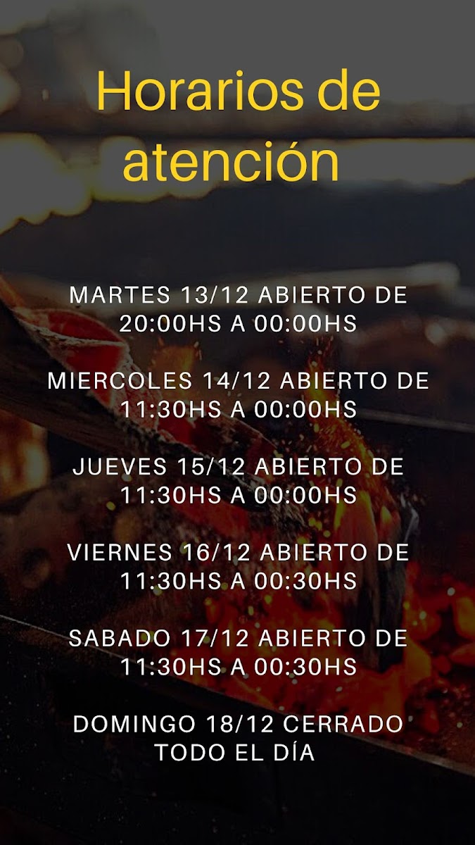 Parrilla Choli Photo Menu 8