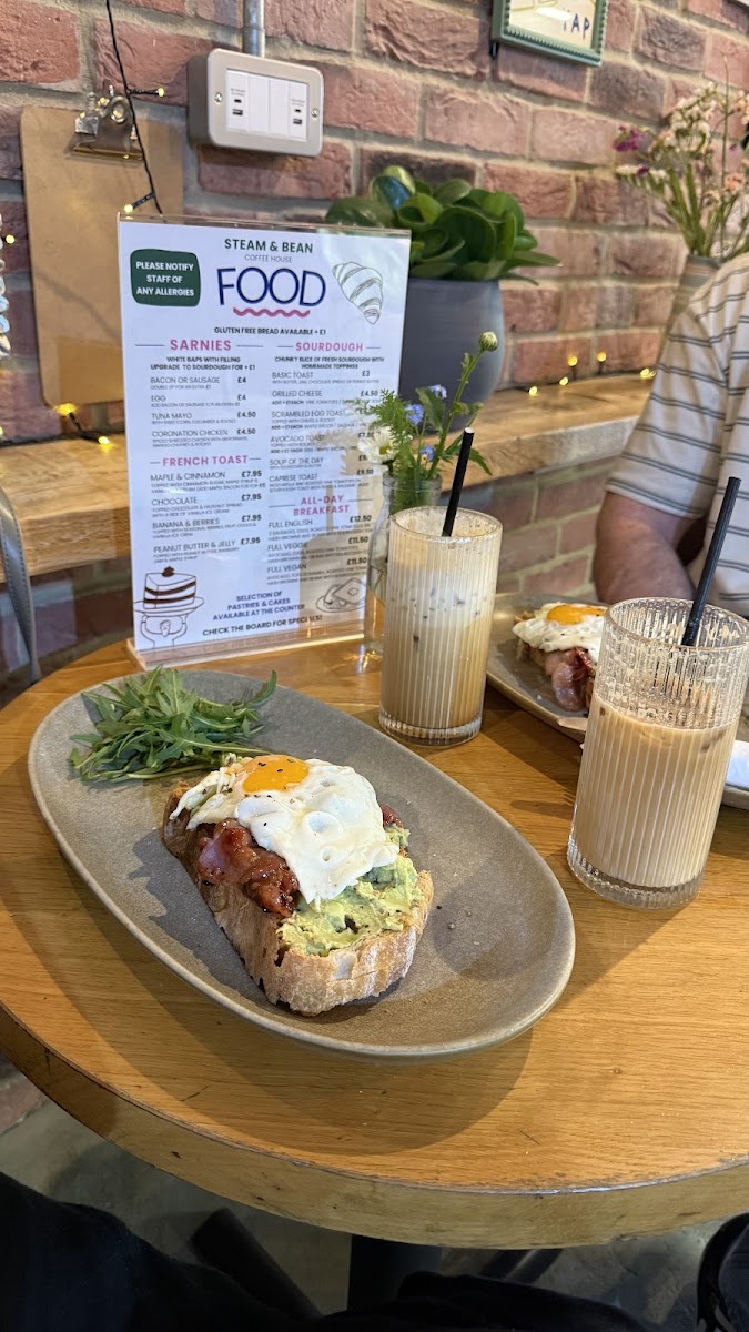 Steam & Bean Coffee House Photo Menu 3