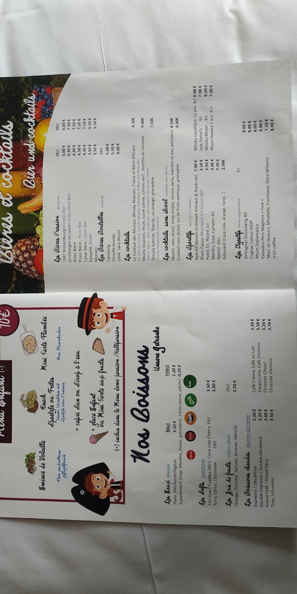 Cafétéria Wittenheim Photo Menu 1