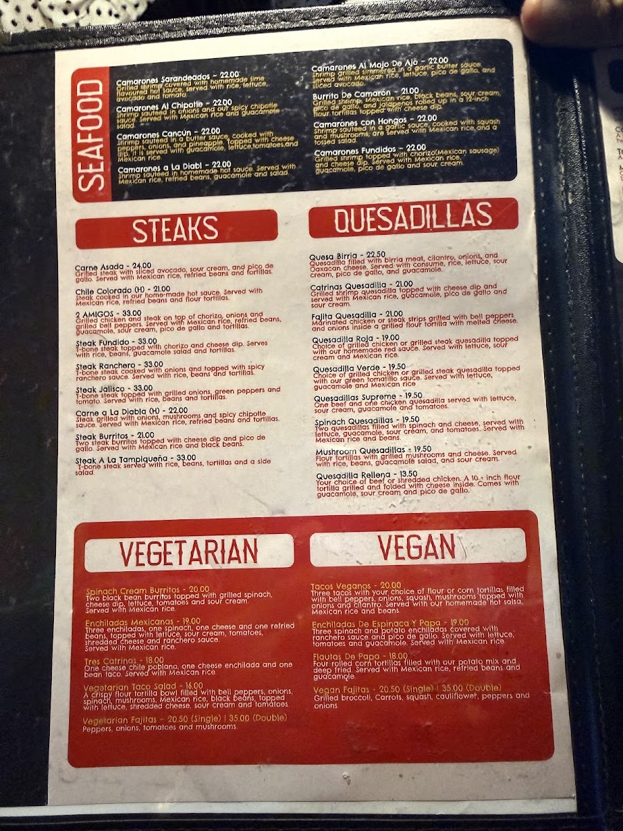 Catrinas Mexican Grill & Bar Photo Menu 4