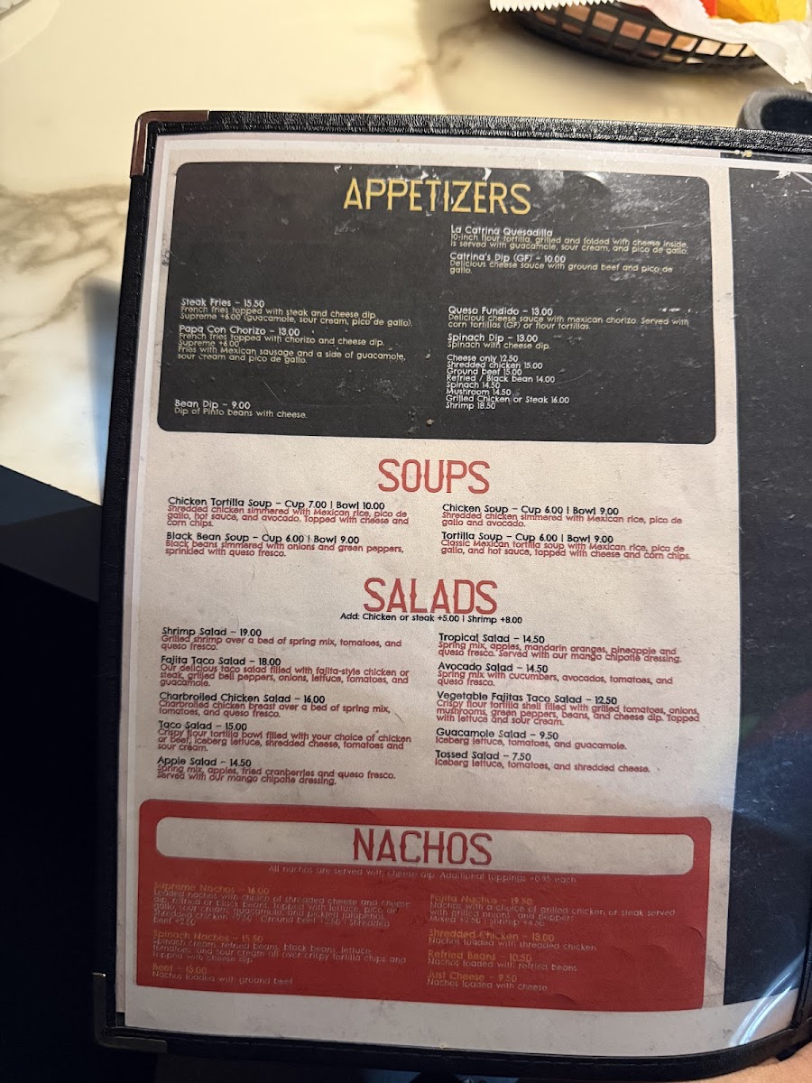 Catrinas Mexican Grill & Bar Photo Menu 6