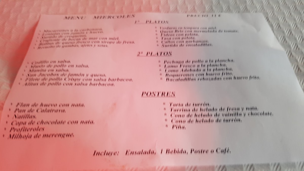 Bar Los Carlotas Photo Menu 6