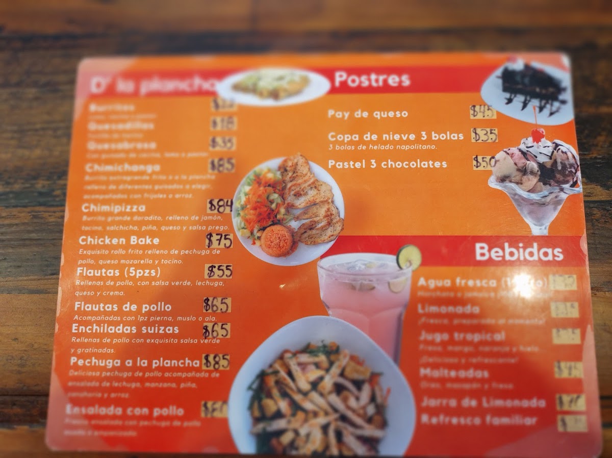 Pollo Chencho Photo Menu 2