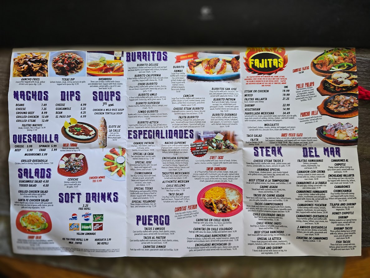 Don Patron Mexican Restaurant Photo Menu 3