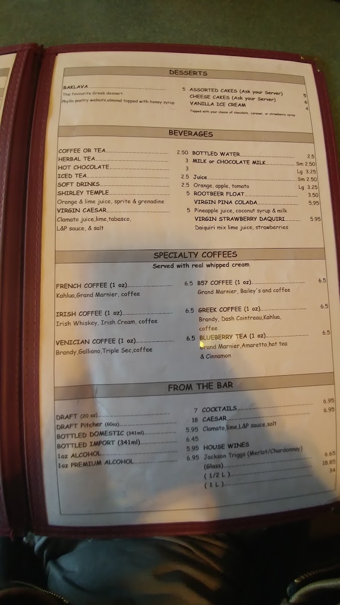 Venice House Pizza / Murphy's Pub Photo Menu 8