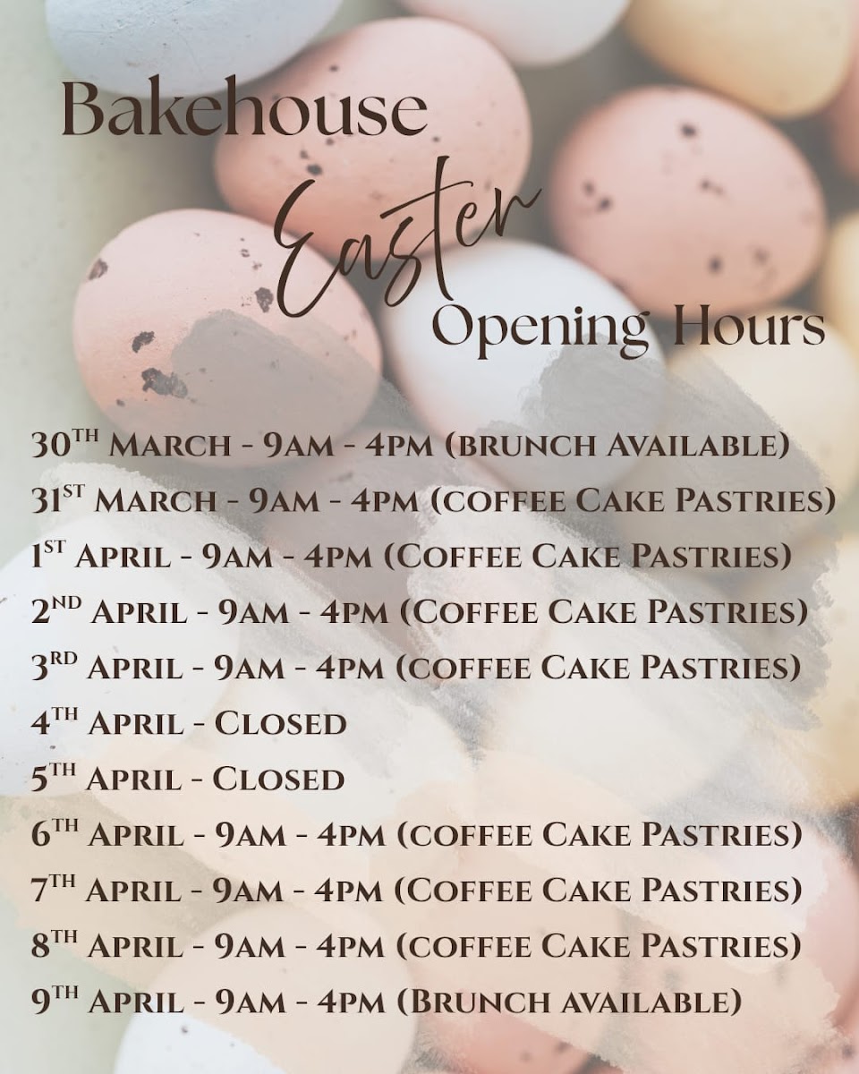 Bakehouse Photo Menu 1