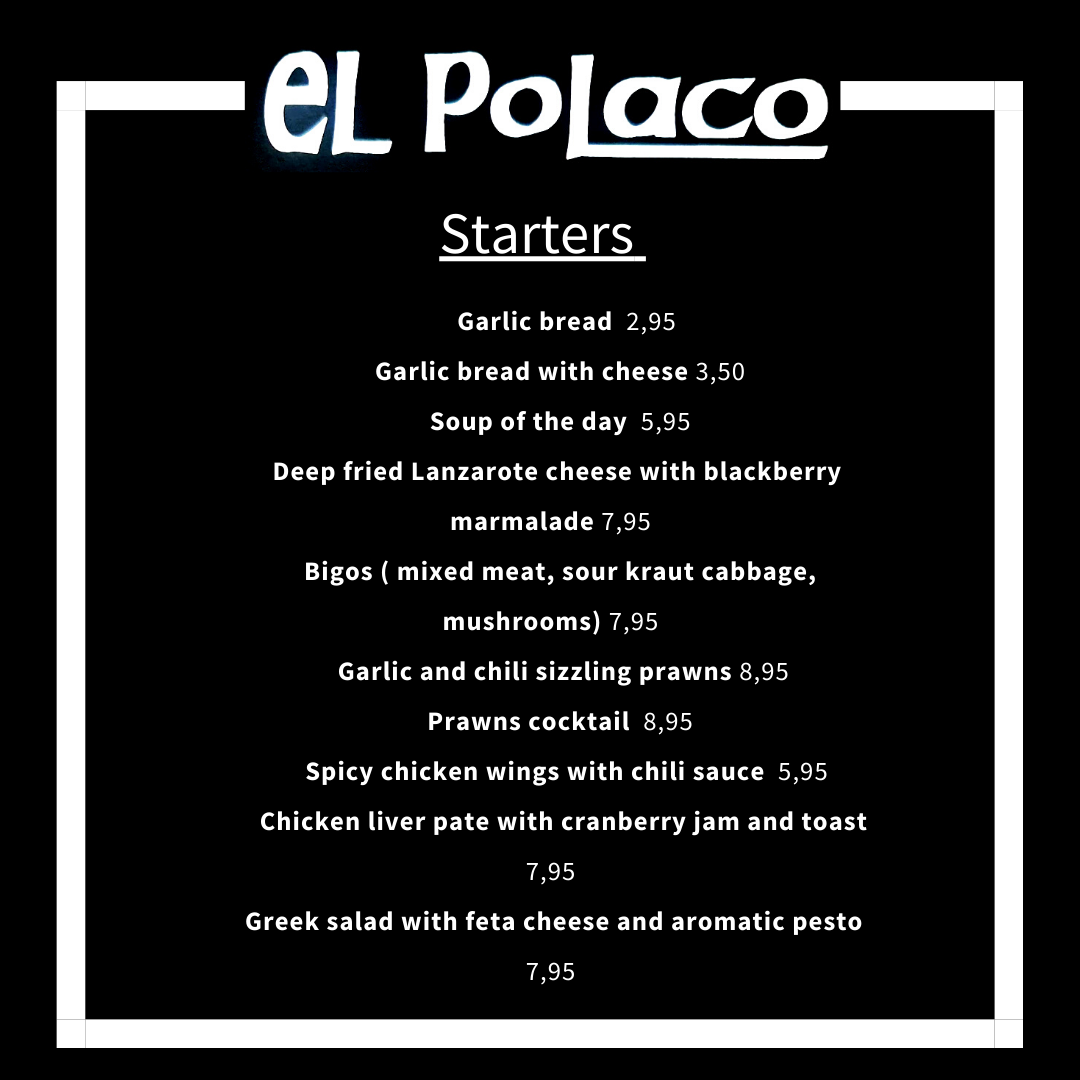 El PoLaco Photo Menu 8