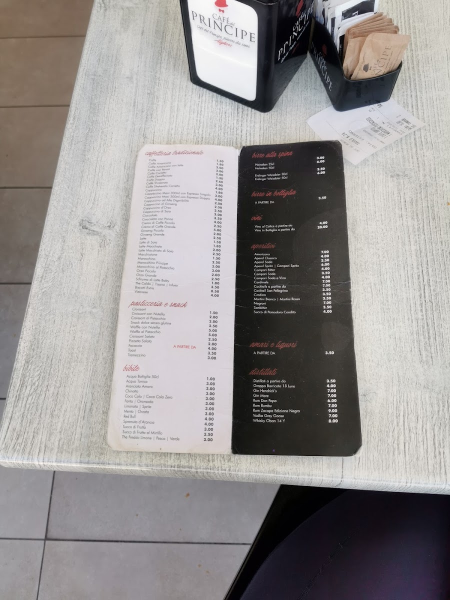 Café Del Principe Photo Menu 2