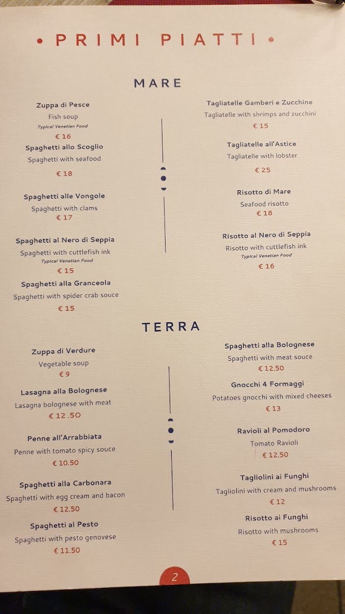 Caffè dei Fiori/Ristorante Pesce Seafood Photo Menu 4
