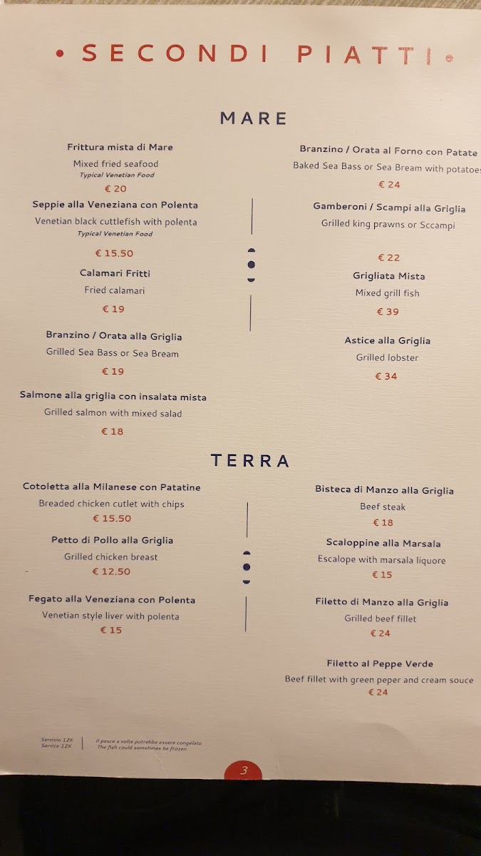Caffè dei Fiori/Ristorante Pesce Seafood Photo Menu 5