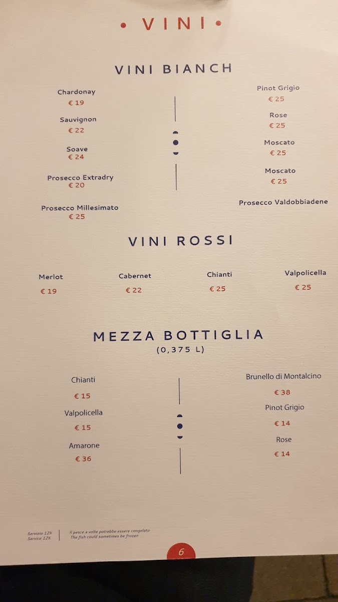 Caffè dei Fiori/Ristorante Pesce Seafood Photo Menu 7