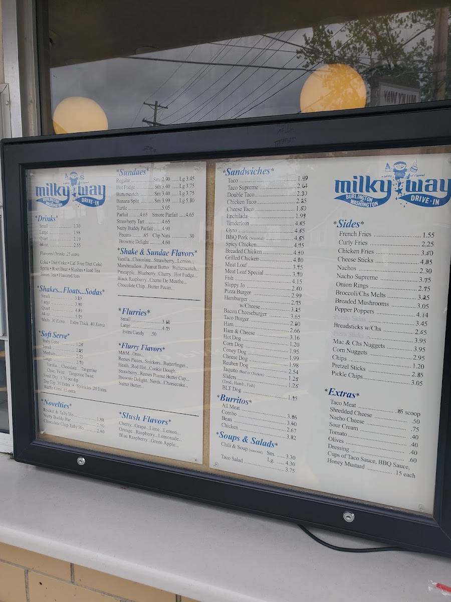 Milky Way Photo Menu 4