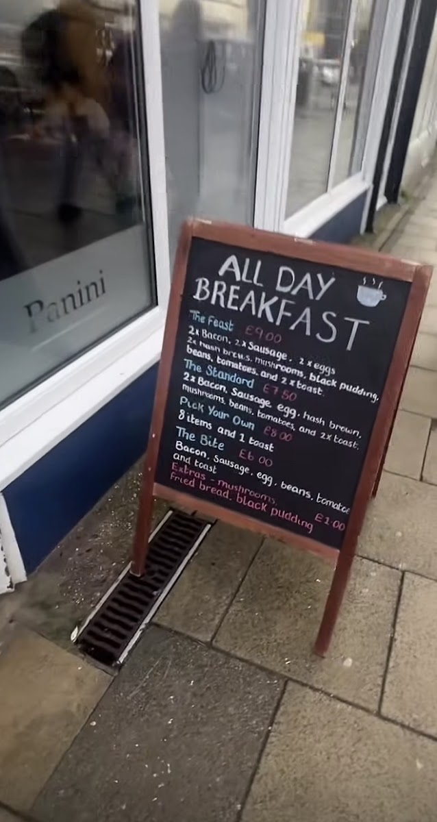 the Latte Lounge Bridlington Photo Menu 6