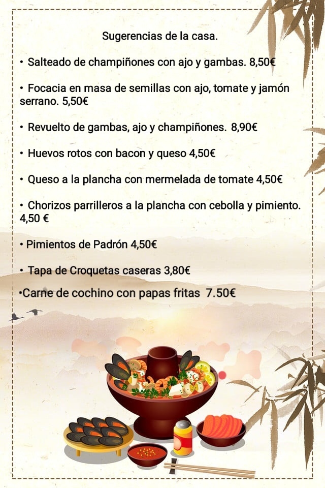 Bar Cafeteria Pizzeria El Parque Photo Menu 1