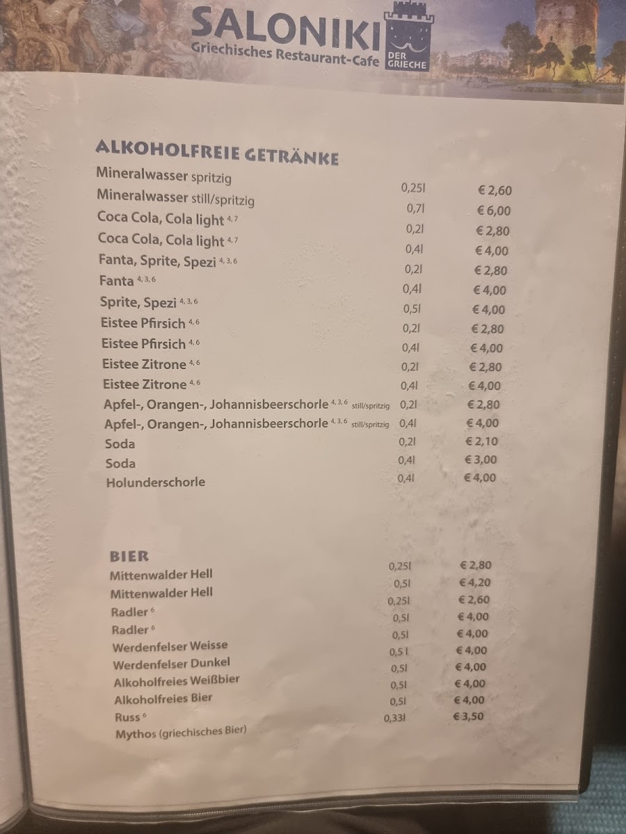 Saloniki Mittenwald Photo Menu 2
