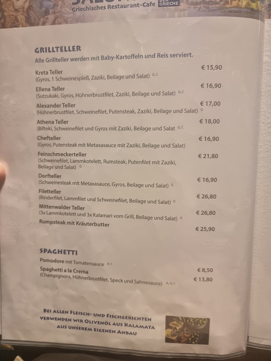Saloniki Mittenwald Photo Menu 6