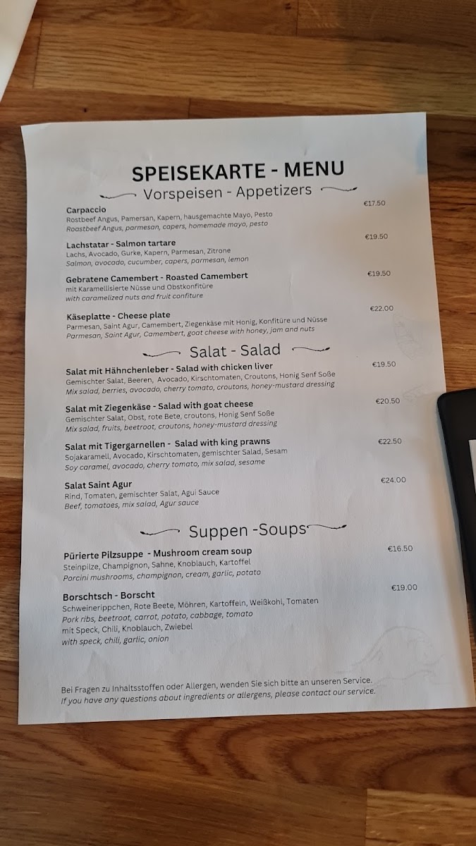 Schu Schu Restaurant Photo Menu 6