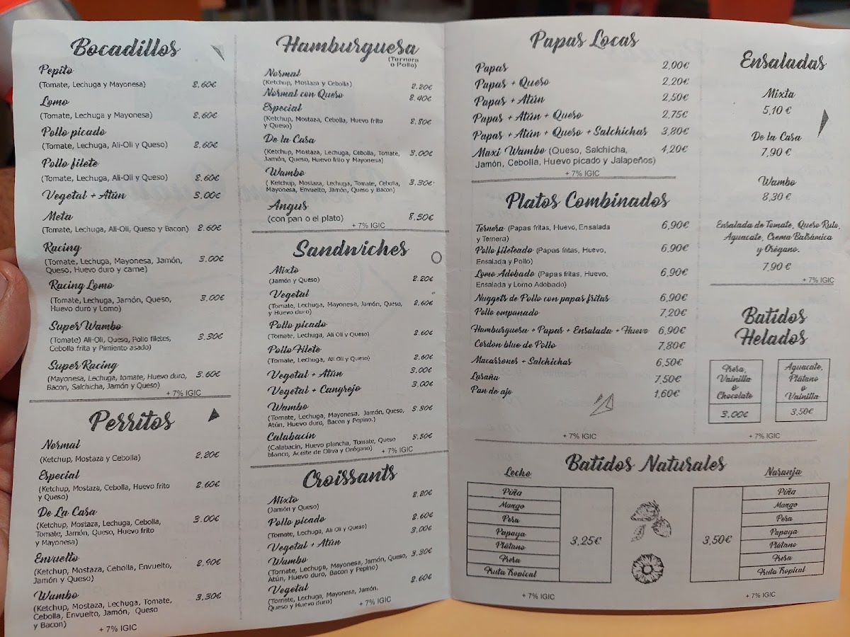Hamburguesería Wambo Photo Menu 3