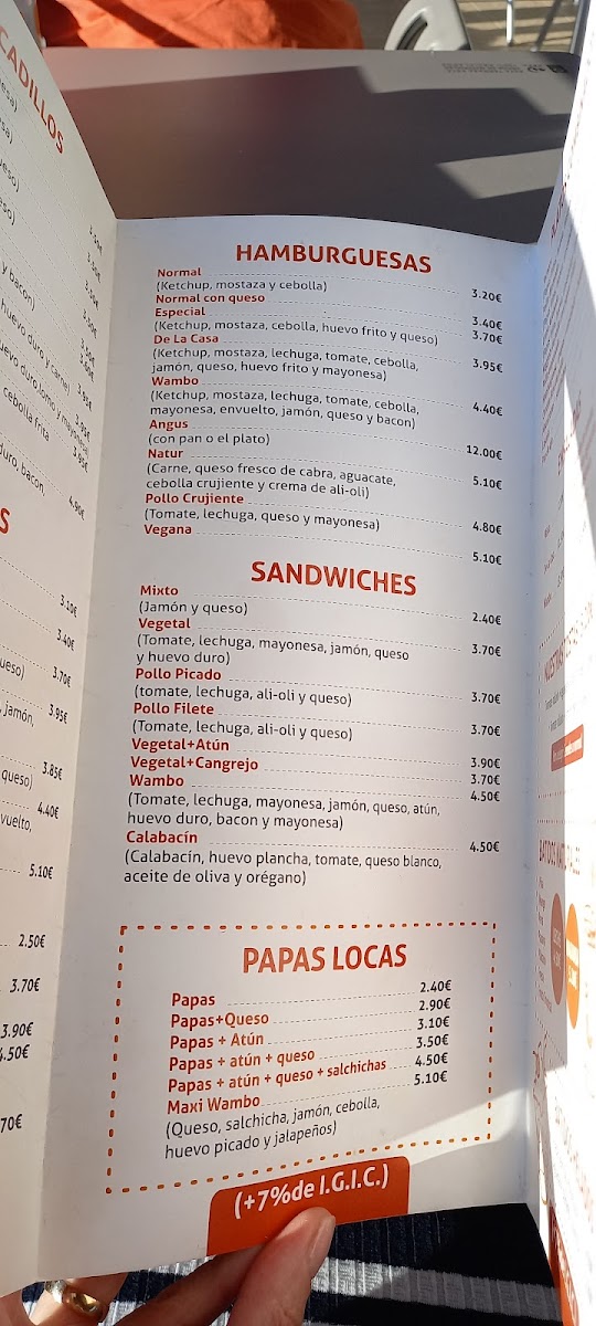 Hamburguesería Wambo Photo Menu 4