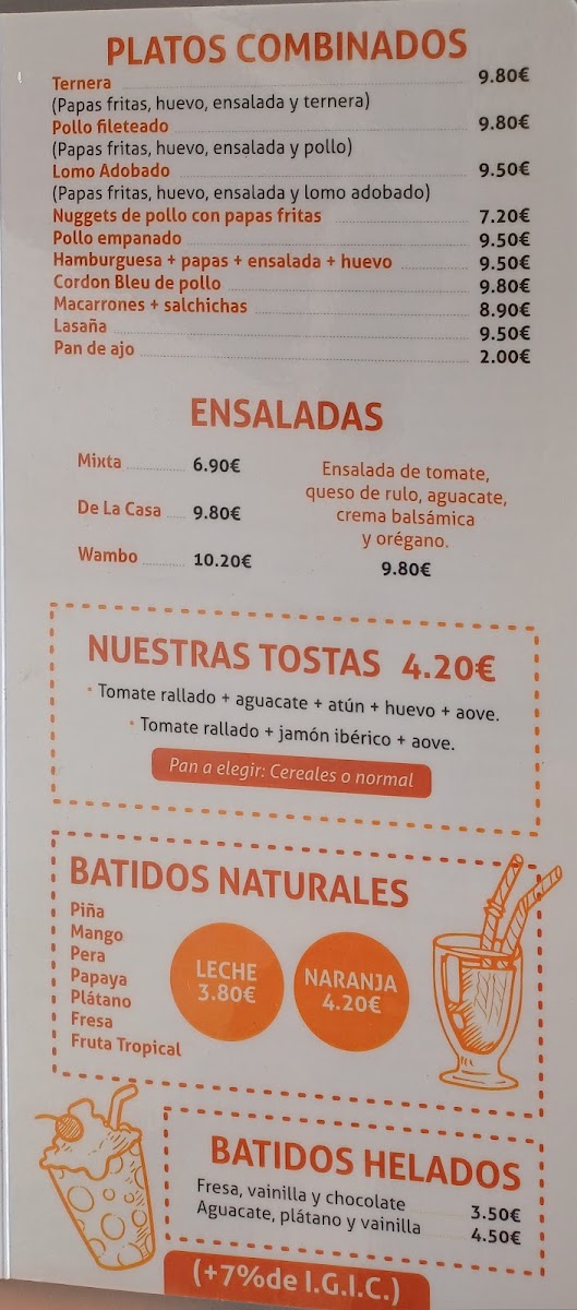 Hamburguesería Wambo Photo Menu 5