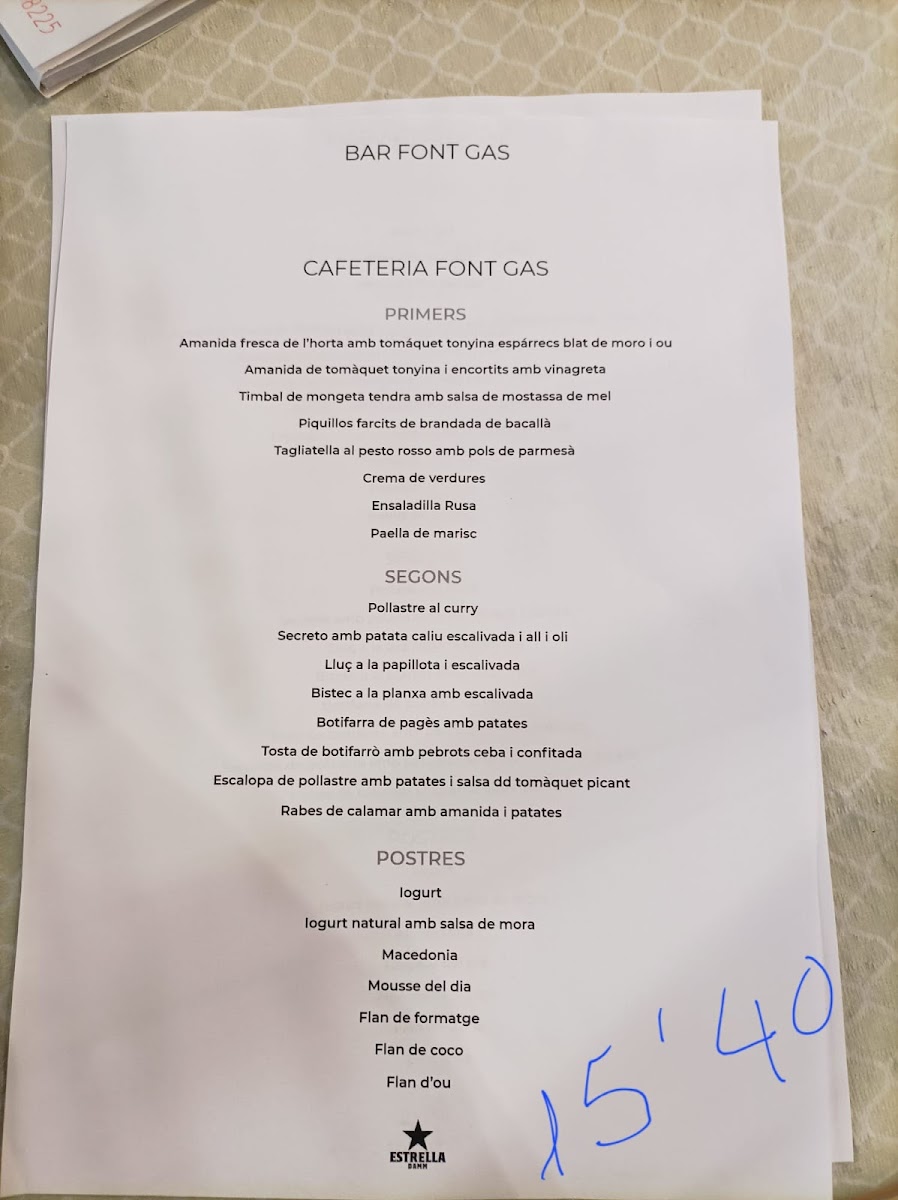 Cafeteria Fontgas Photo 3