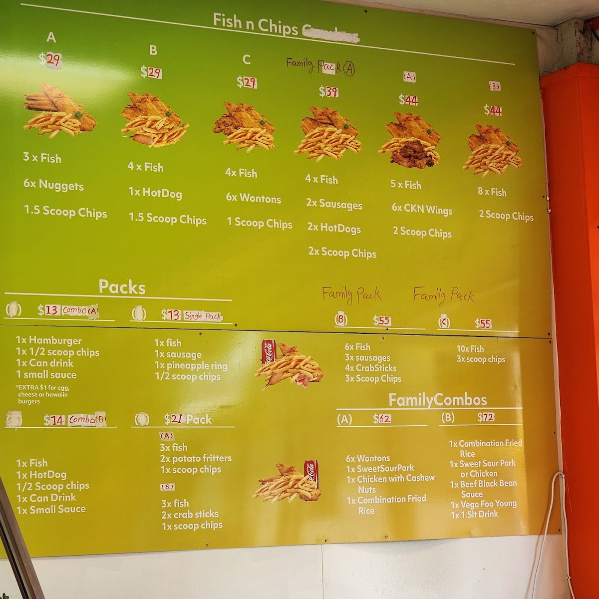 Ruataniwha Fast Foods Photo Menu 3
