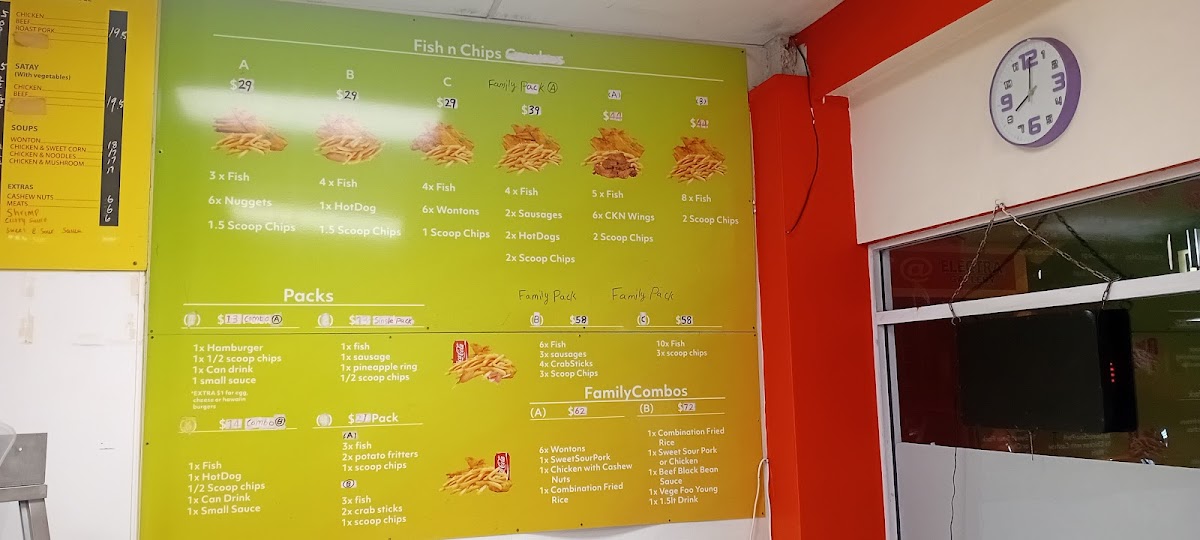 Ruataniwha Fast Foods Photo Menu 7