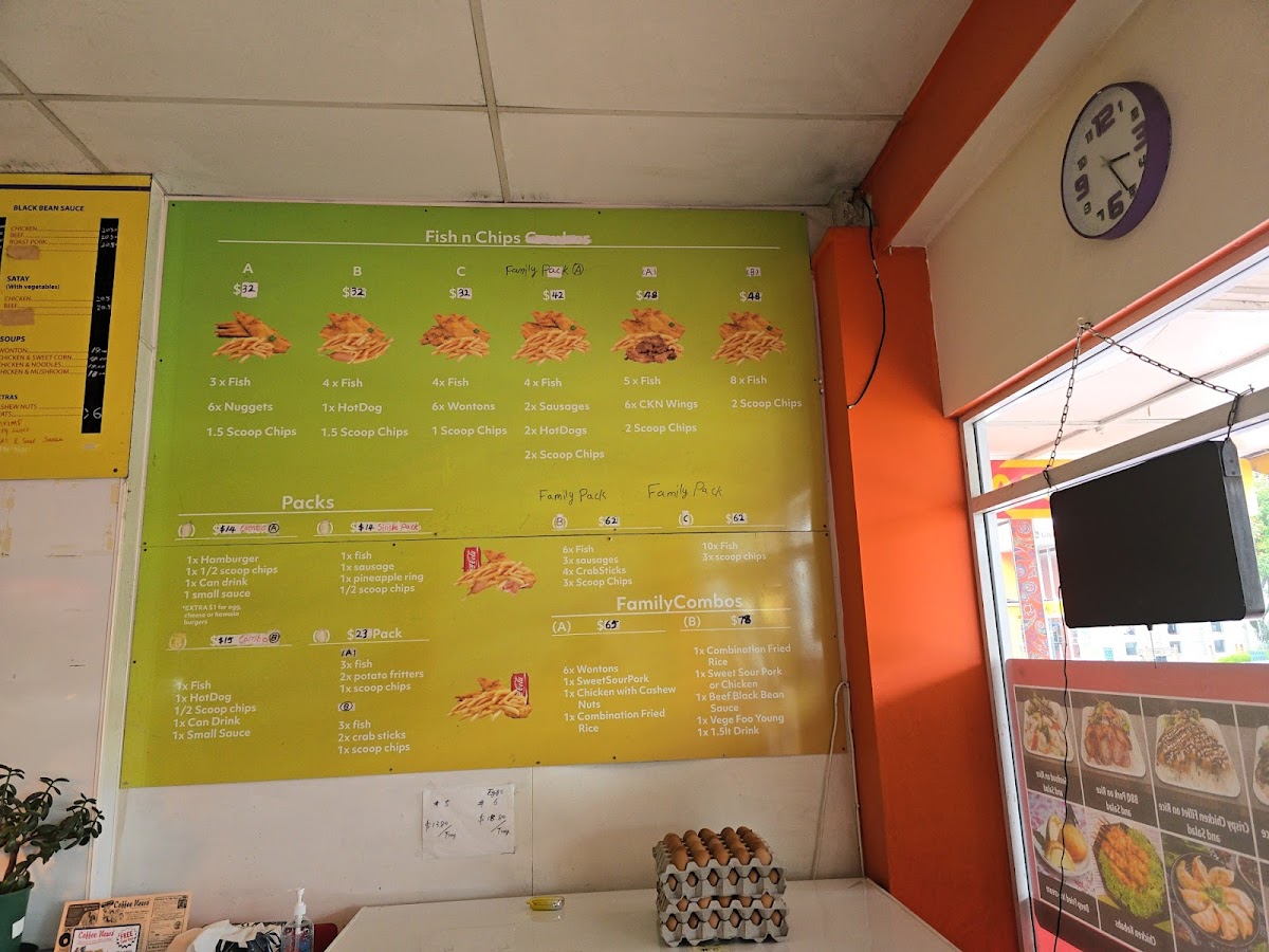 Ruataniwha Fast Foods Photo Menu 8