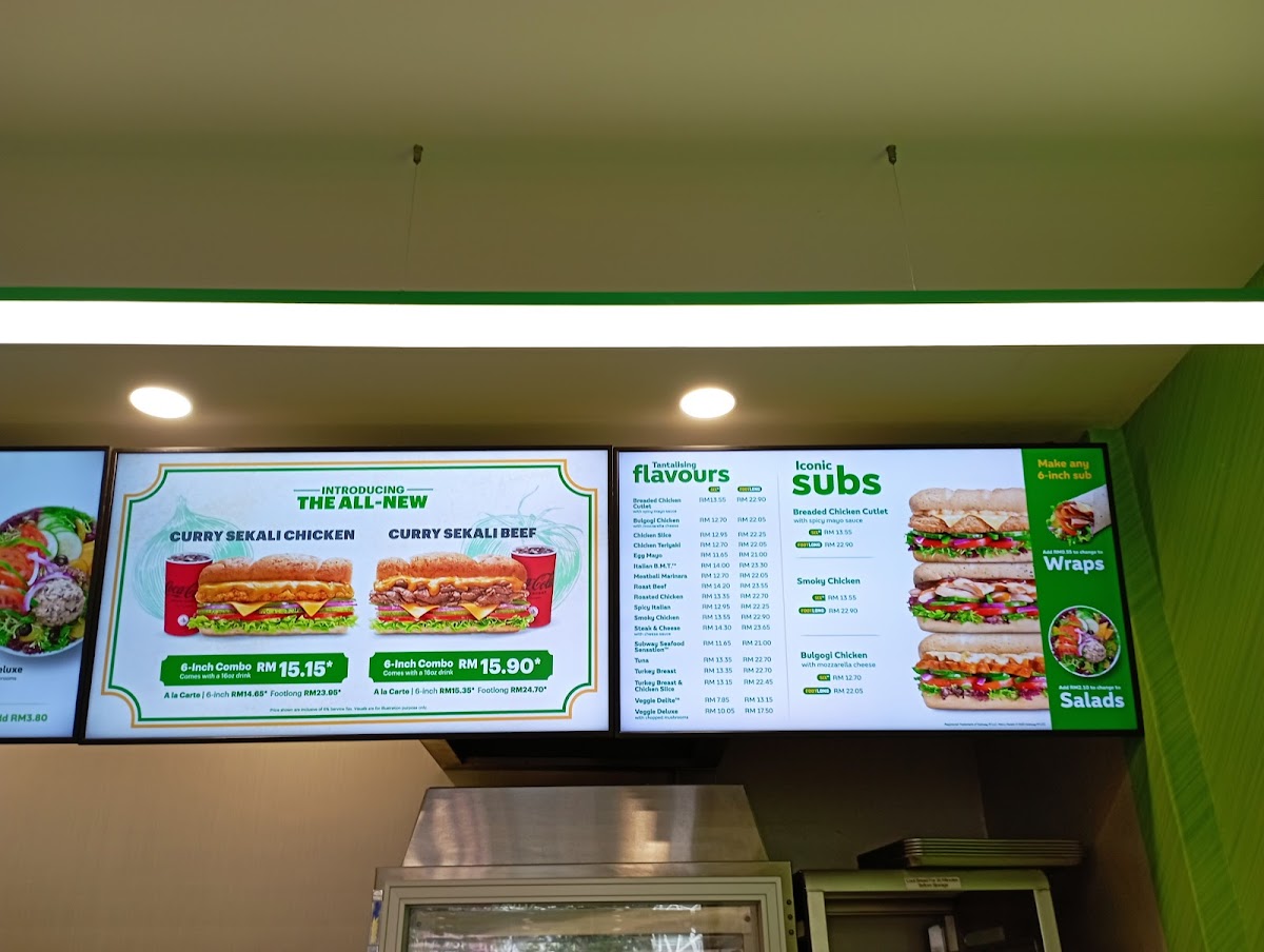 Subway Bertam Perdana Photo Menu 4