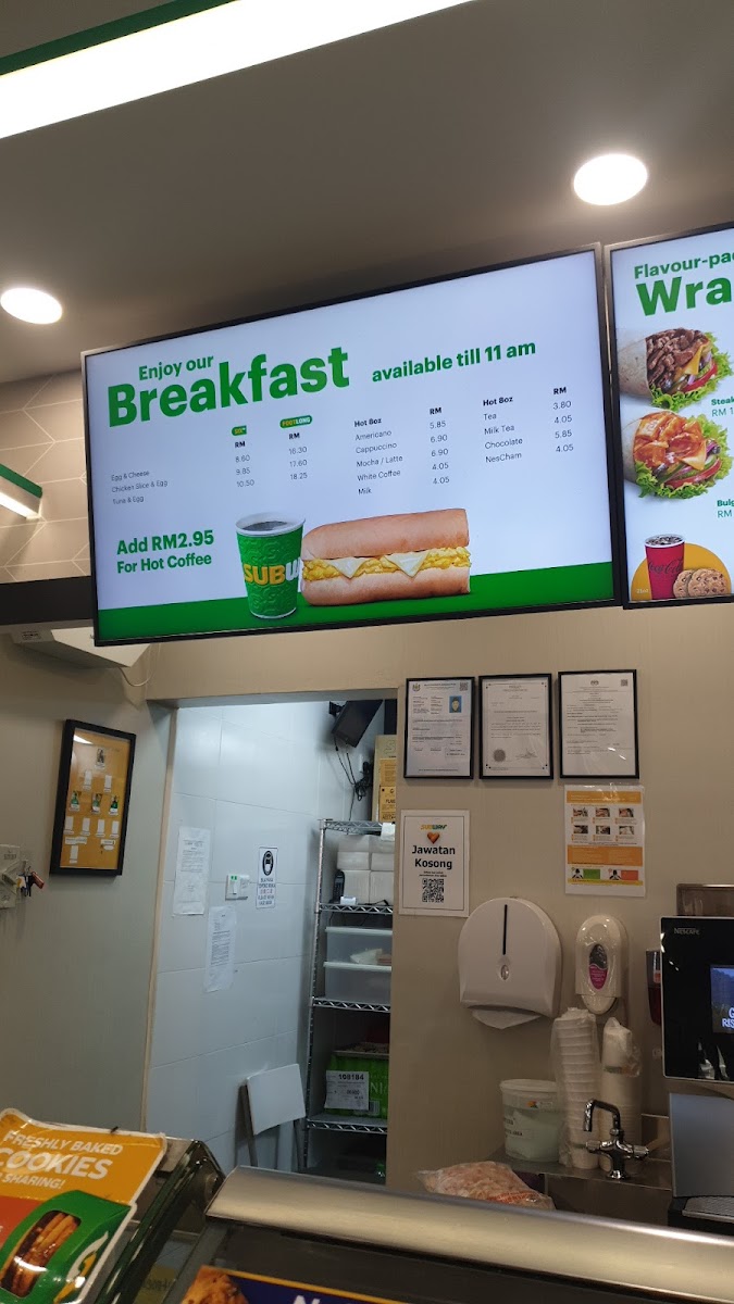 Subway Bertam Perdana Photo Menu 5