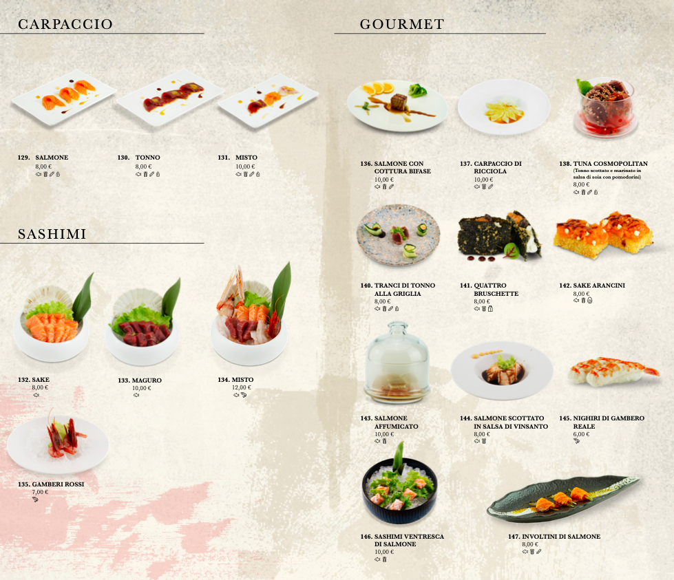 Ristorante Sakura Fusion Photo Menu 4