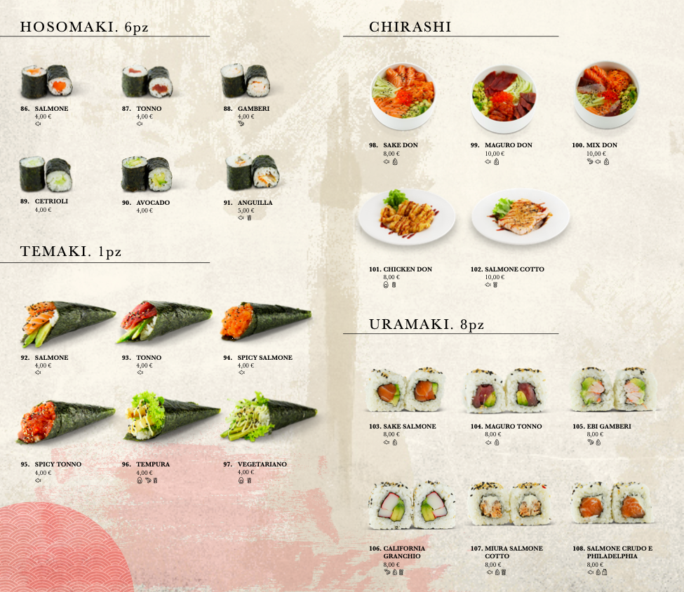 Ristorante Sakura Fusion Photo Menu 5