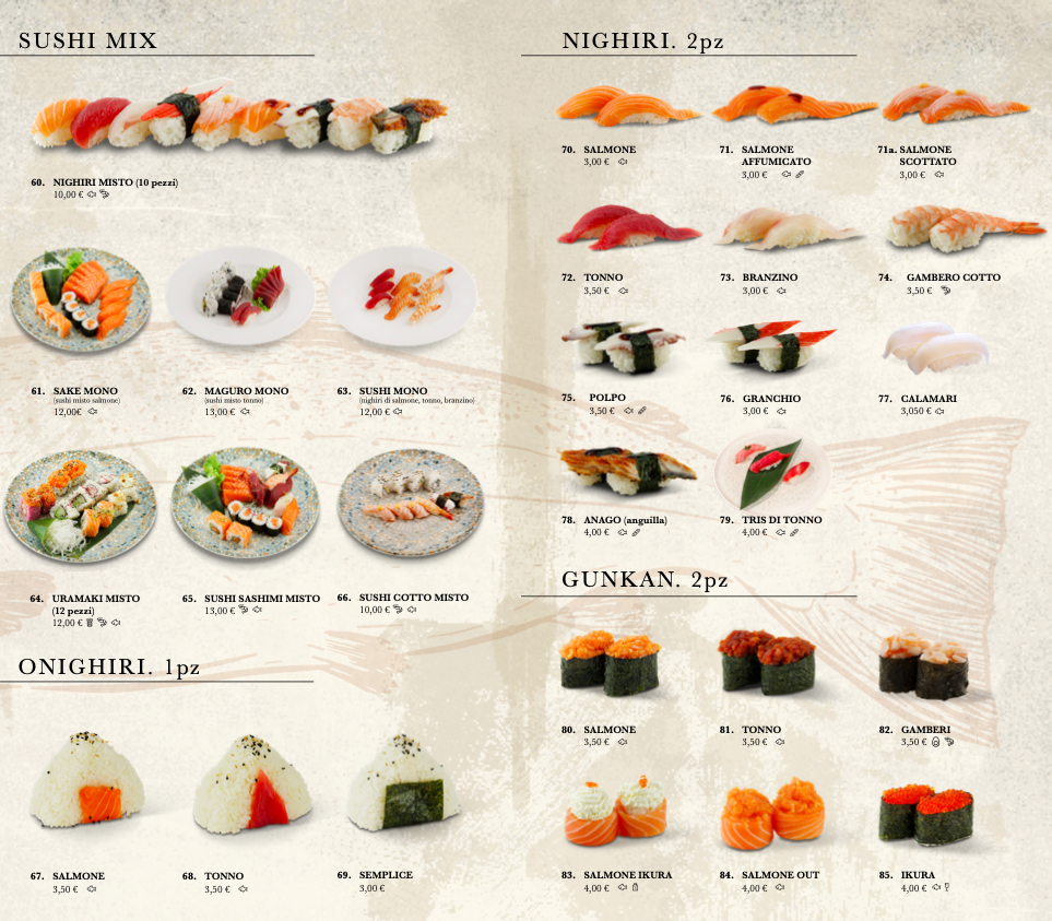 Ristorante Sakura Fusion Photo Menu 6