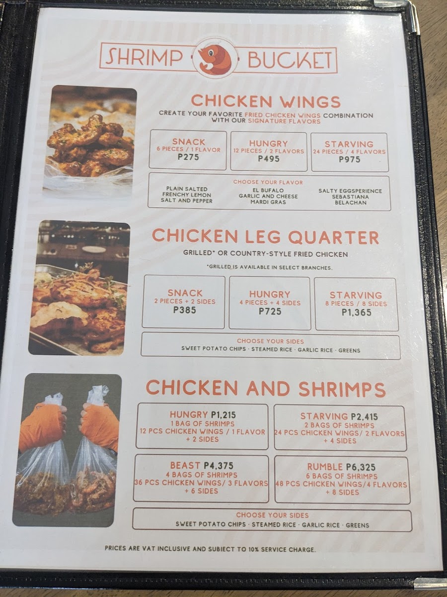 Shrimp Bucket BGC Photo Menu 10