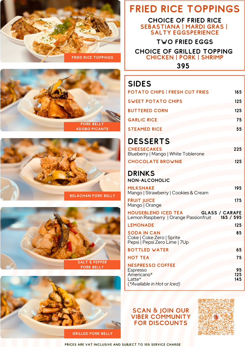 Shrimp Bucket BGC Photo Menu 3