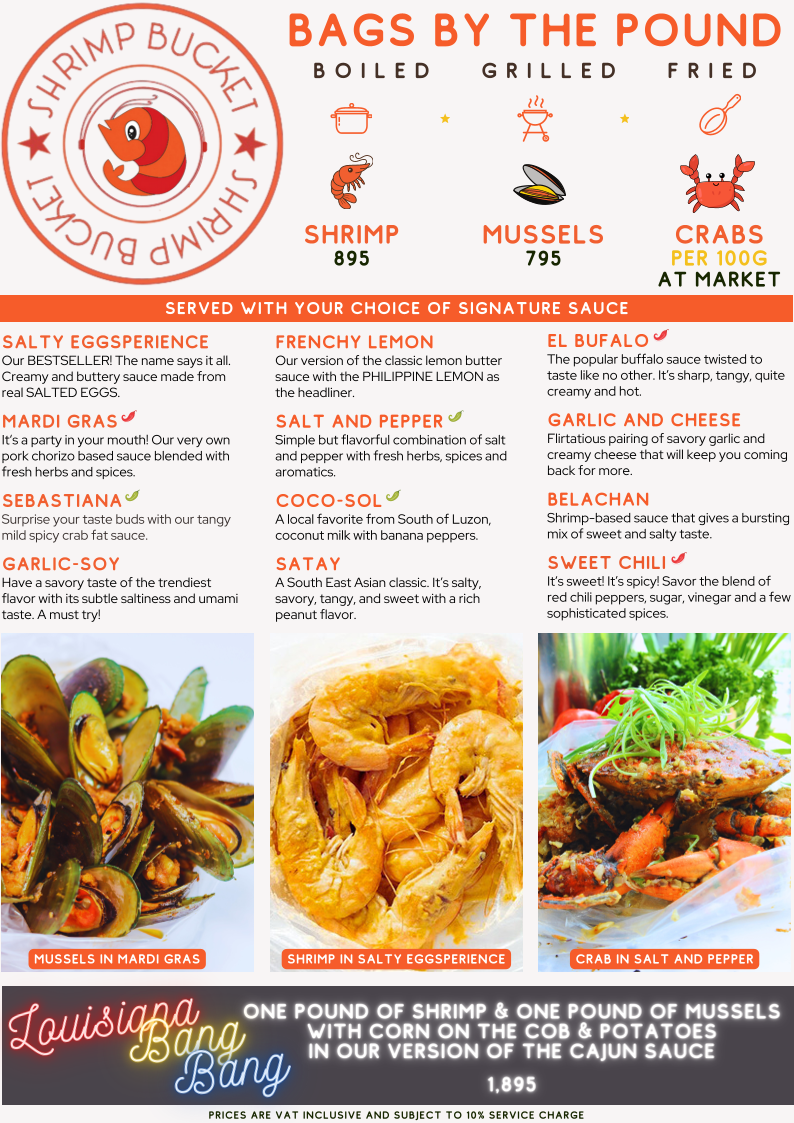 Shrimp Bucket BGC Photo Menu 8