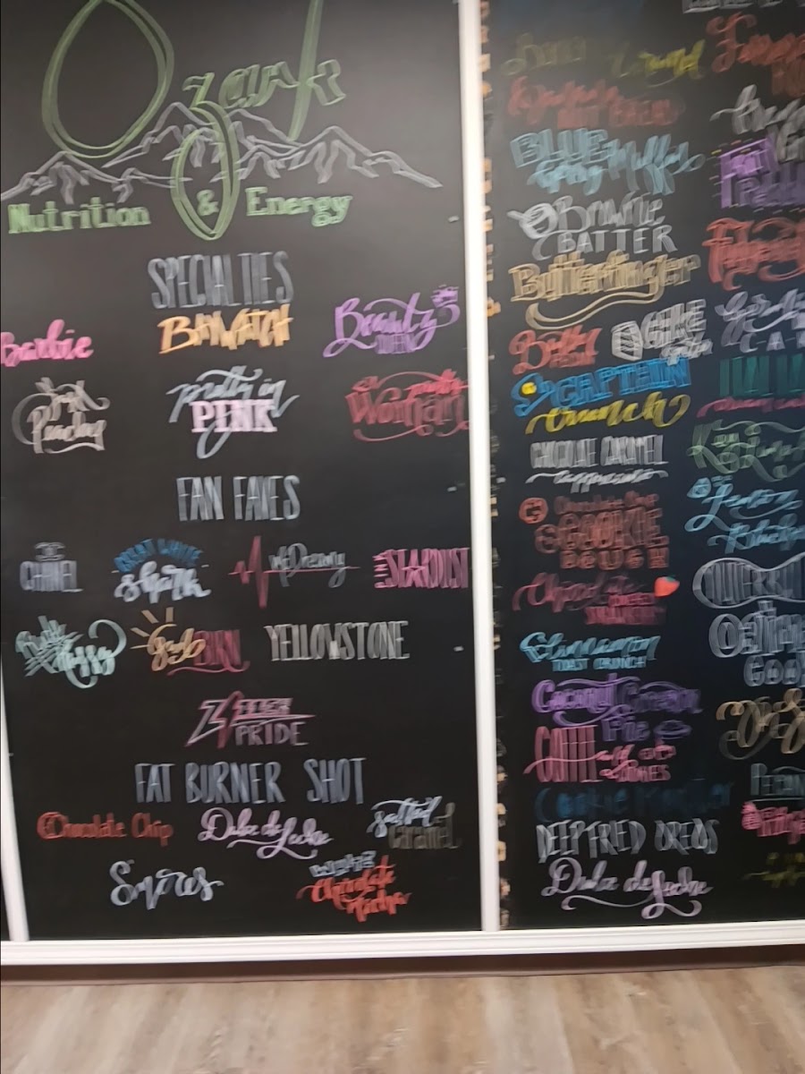 Ozark Nutrition & Energy Photo Menu 1