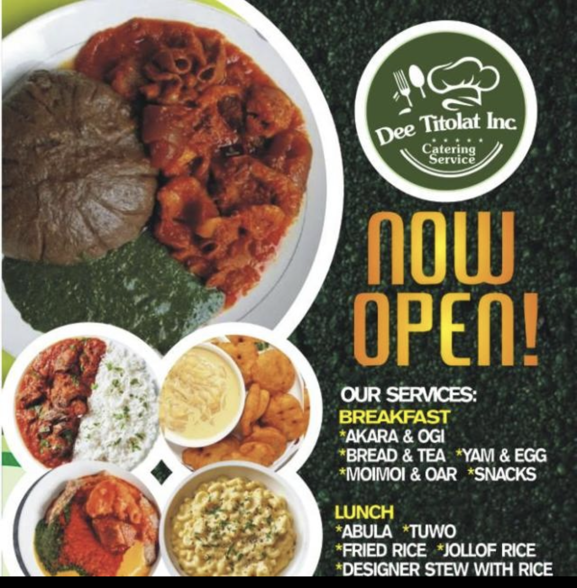 Dee Titolat African Restaurant Photo Menu 2