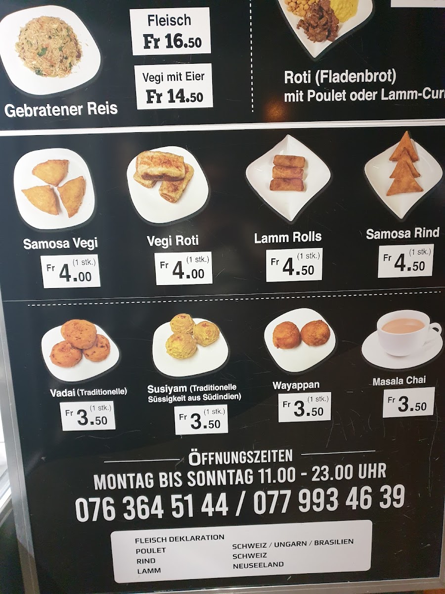 Sri Lankan Street Food Photo Menu 3