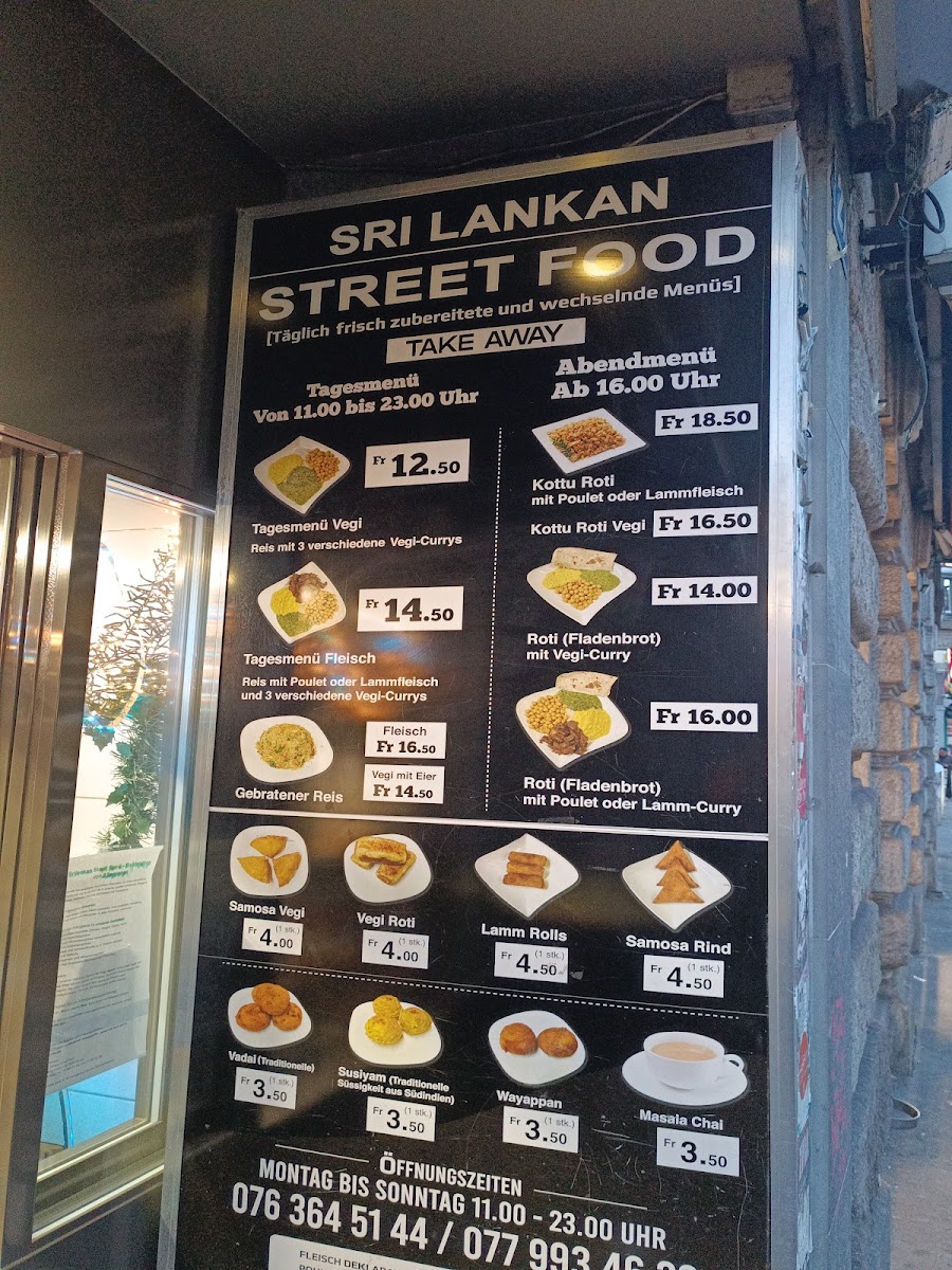 Sri Lankan Street Food Photo Menu 5
