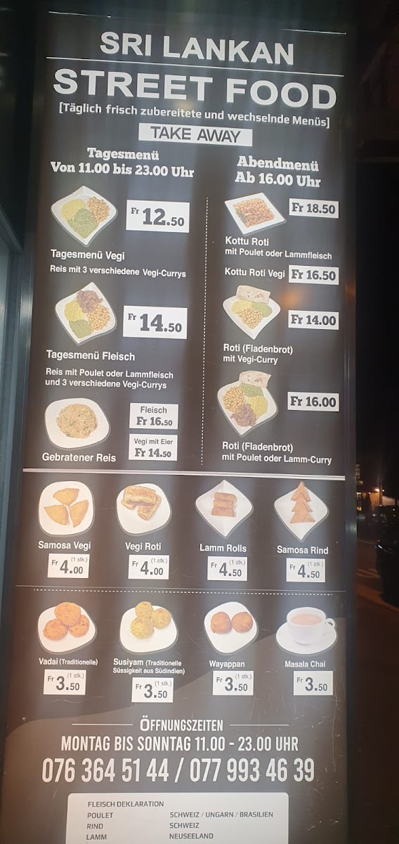 Sri Lankan Street Food Photo Menu 8