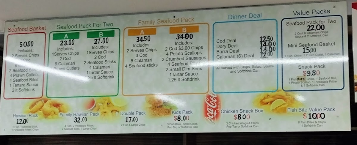 David's Snack Bar Photo Menu 9