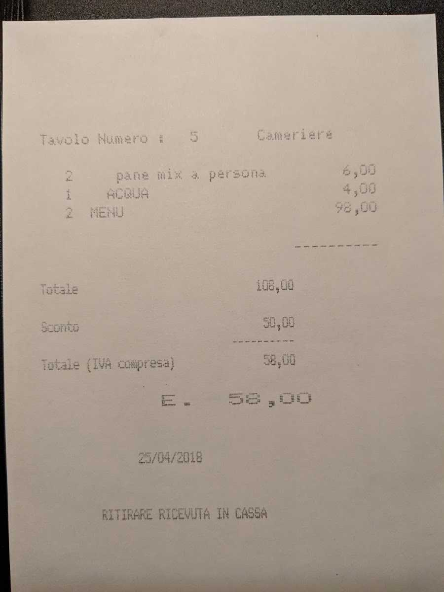 Chinappi Seafood Restaurant Photo Menu 4