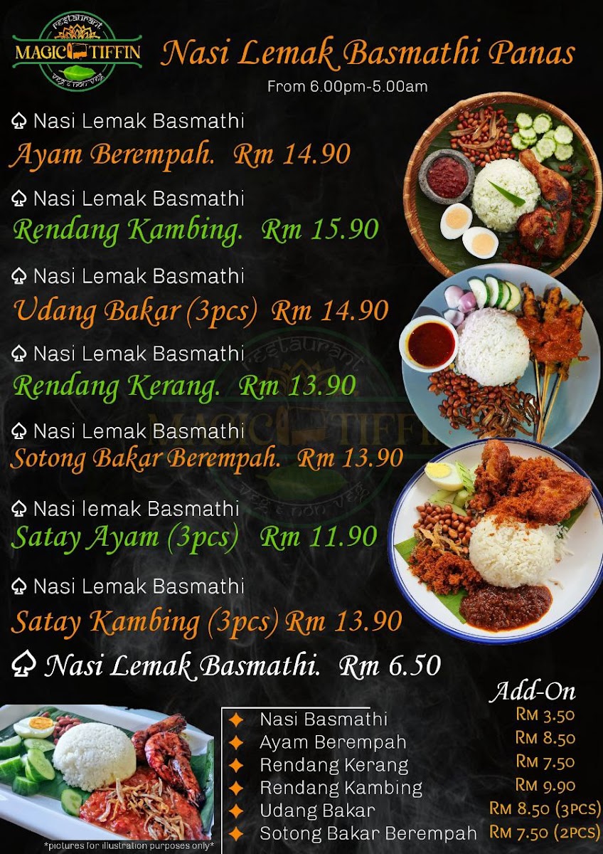 Magic Tiffin Restaurant Photo Menu 10