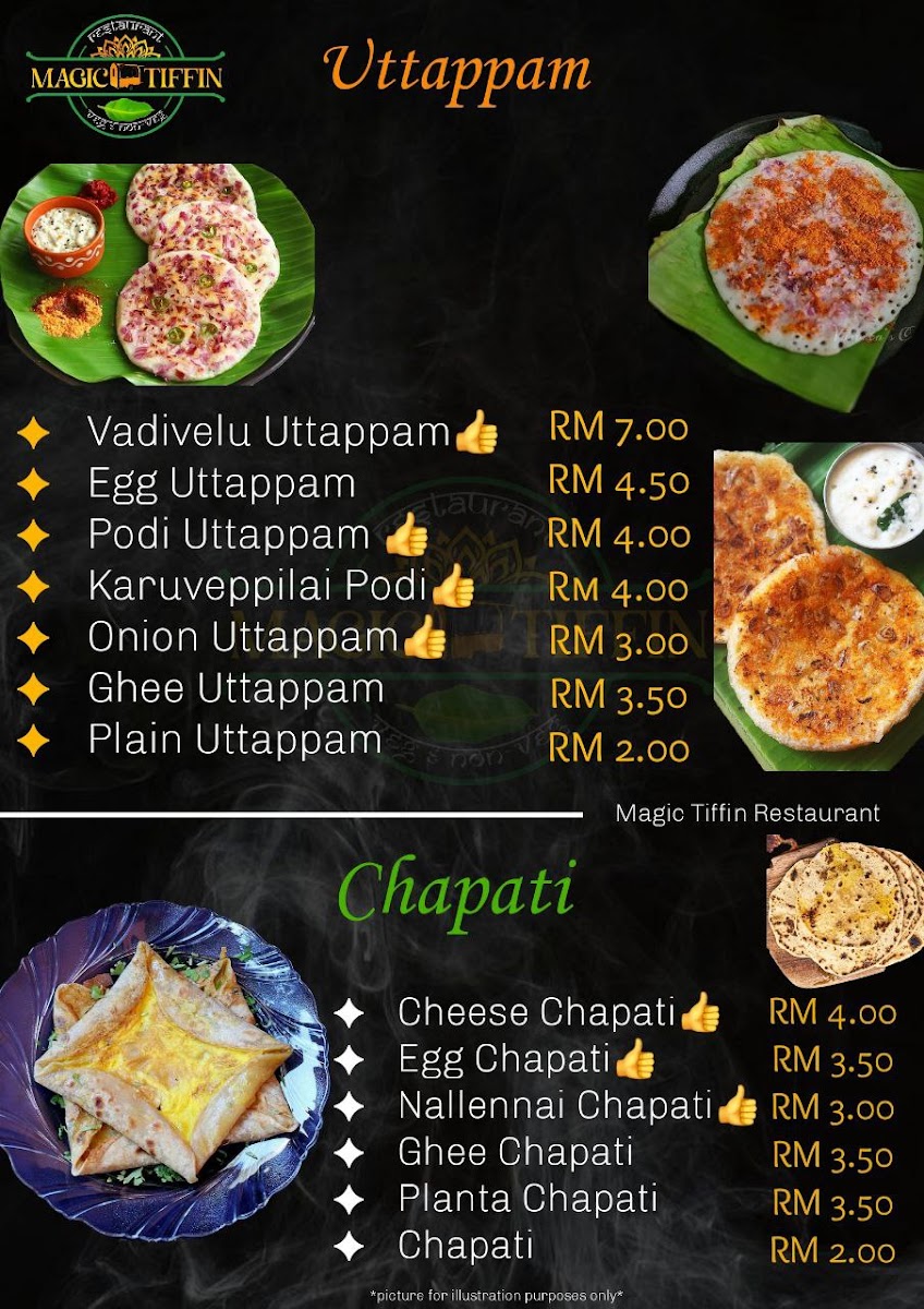 Magic Tiffin Restaurant Photo Menu 3