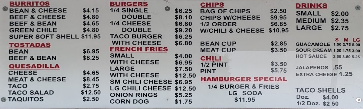Taco Treat Photo Menu 4