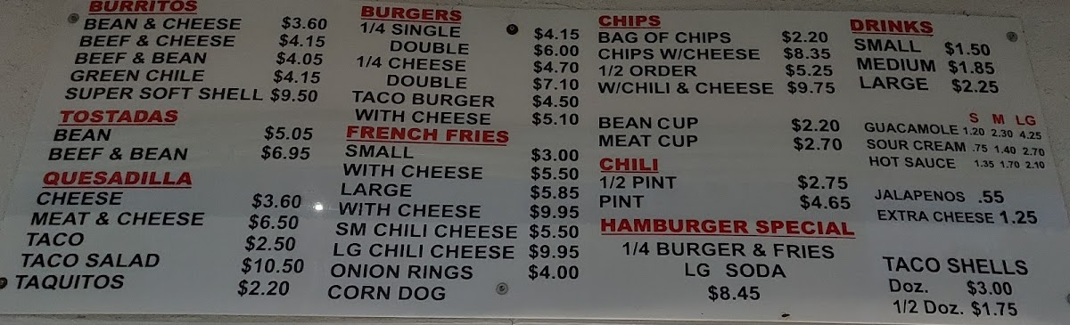Taco Treat Photo Menu 8